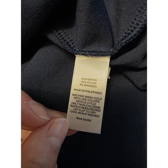 Express Womens Dress Large Blue Sleeveless Ruched Front Dress - Picture 5 of 7